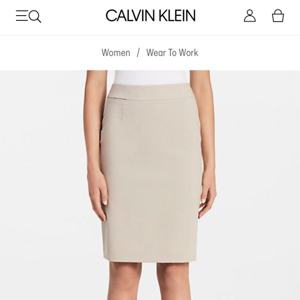 Calvin Klein Pencil Skirt